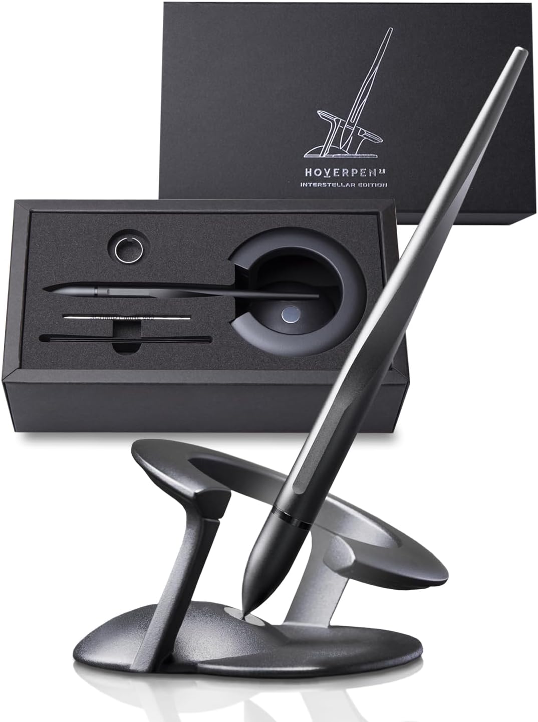 Overpen Hoverpen Interstellar - Space Black, Ballpoint Pen, Conversational ...