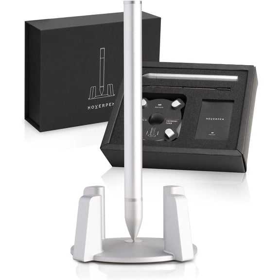 Hoverpen - Luxury Pen for Men & Women, Vertically Standing Executive Ballpoint Pen with  Grade -Flowing Ink Refill,  Made,  Gifts, Luxury Pen for Men, Mens Gifts Ideas