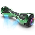 thumbnail image 1 of Starship Hoverboard with Bluetooth Speaker, Chrome Color Self Balancing Scooters with Science Fiction Design and 6.5 inch LED Wheels, 1 of 7