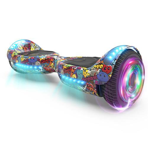 Hoverstar Flash Wheel Hoverboard 6.5 In. Bluetooth Speaker with LED Light Self Balancing Wheel Electric Scooter Shop 2024 Deals Walmart