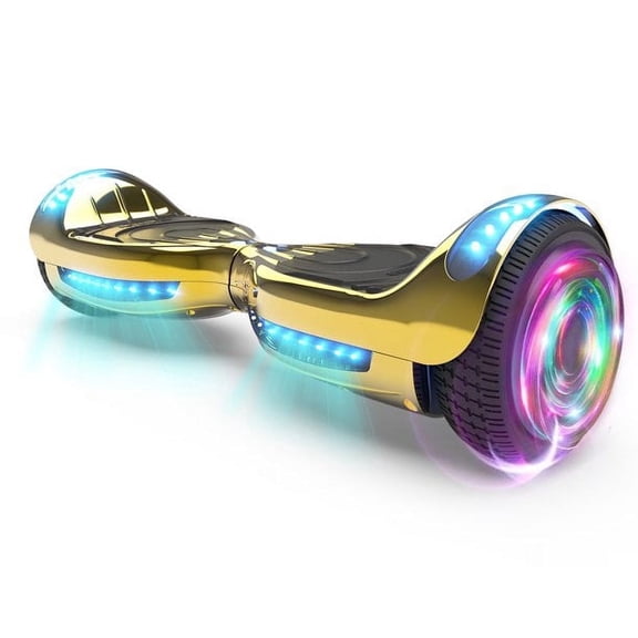 Hoverstar Flash Wheel Hoverboard 6.5 In., Bluetooth Speaker with LED Light, Self Balancing Wheel, Electric Scooter