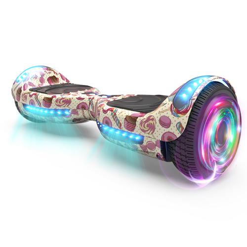 Hoverstar Flash Wheel hover board 6.5 In. Bluetooth Speaker with LED Light Self Balancing Wheel Electric Scooter - image 1 of 7