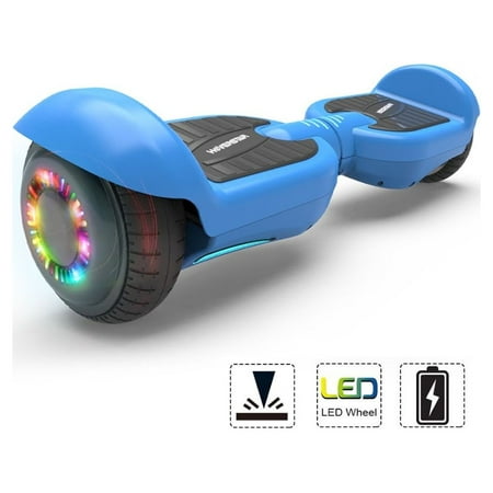 Hoverstar Hoverboard 6.5 In., Listed Two-Wheel Self Balancing Electric Scooter with LED Light, Blue