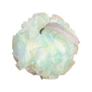 Hovilon Under 1$ Bath Sponge Shower Loofahs,Soft Mesh Poufs Body Wash Scrubber Bath Ball,Mesh Pouf Bath Scrunchies Body Wash Puff,Body Scrubber Exfoliating Bath Sponge for Women and Men，Green