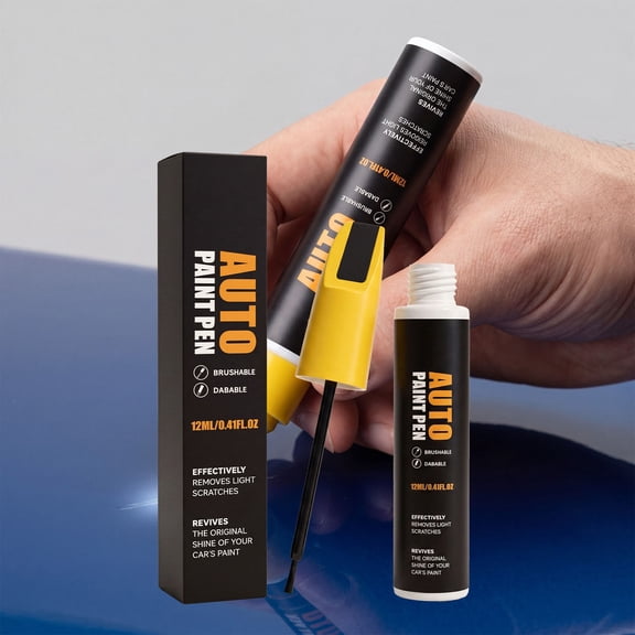 Hovilon 12ml Car Scratch Repair Pen - Automotive Paint Touch Up Tool For Minor Scratches And Stone Chips, Rust Prevention Auto Detailing Accessory