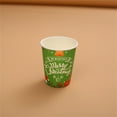 thumbnail image 1 of Hovilon 16Pcs Christmas Disposable Paper Cup,9 oz Holiday Designs Paper cup for Coffee & Tea, Xmas Party Cups,Christmas Drinkware,Christmas Party Supplies, 1 of 8