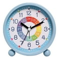 thumbnail image 1 of Hovilon Alarm Clock for Kids Learning to Tell Time,Silent Clock Movement, Battery Operated with Back-Light,for Kids,Teens and Nice Bedroom,Desk Decor, 1 of 2