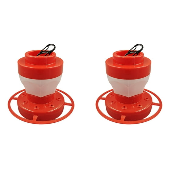 Hovilon Bird Feeders for Outdoors Hanging，Bird Feeder Hanging Garden Yard Outside Decoration Bird Food，,Ideal Bird Feeder Gift for Bird Lovers（2pcs）