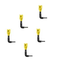 Hovilon Car Fuel Funnel,Car Flexible Draining Oil Snap Plastic Funnel,Fuel Funnel Auto Square Mouth with Handle,Vehicle Multi-Function Retractable Oil Funnel for Engine Oil,,Gasoline(5PC)