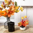thumbnail image 1 of Hovilon Clearance Fall Decor，Halloween Simulated Pumpkin Decoration Fall Thanksgiving Halloween Home Ornament Table Living Room Flower Decoration, 1 of 6