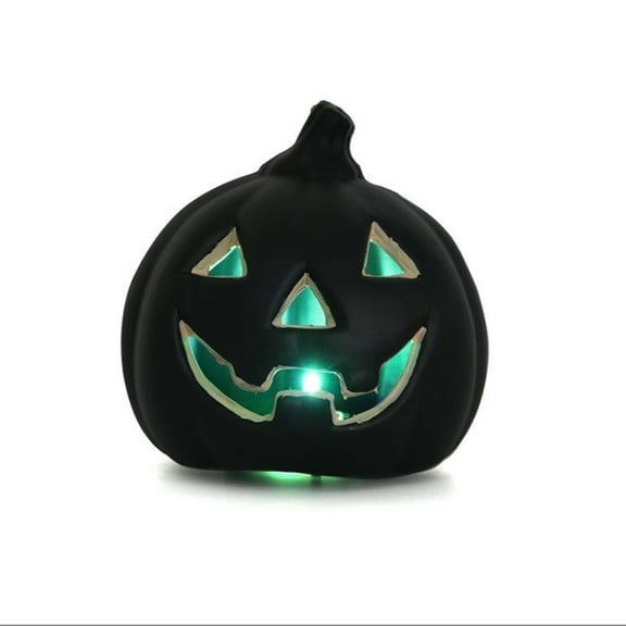 Hovilon Halloween Pumpkin Lights Jack O Lanterns,Halloween LED Light Lamp Lantern Home Props Bar Horror，for Party Front Porch Front Door Fireplace Mantle Decorations