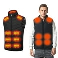 thumbnail image 1 of Hovilon Heated Vest -23 Heated Zones，USB Electric Heated Vest Heated Jacket Winter Vest for Outdoor Motorcycle Camping Fishing Skiing（Black-L）, 1 of 7