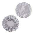 thumbnail image 1 of Hovilon Holiday Sleep Cap Satin Bonnet Sleeping Hat，Soft Elastic Night Hair Cover for Women Girls，Night Sleeping Soft Hair Turbans for Women and Girls，Silver, 1 of 1