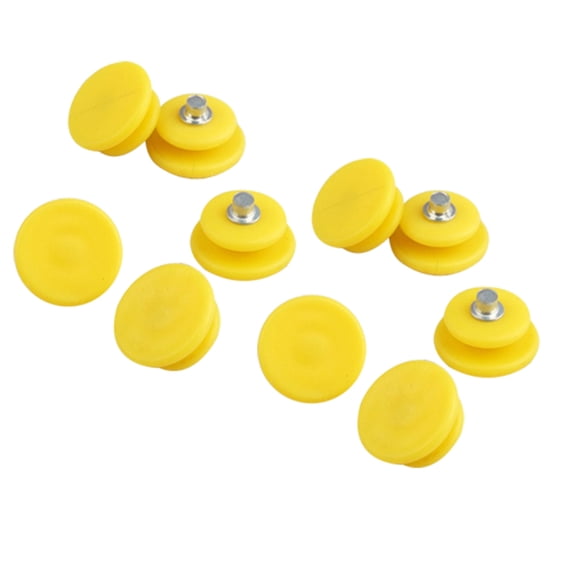 Hovilon Ice Cleats Replacement Studs,10 Pcs Non-Slip Over Shoe/Boot Rubber Spikes - Ice Grips Crampons for Winter Outdoor Hiking