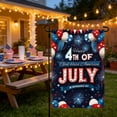 thumbnail image 1 of Hovilon Independence Day Garden Flag - Patriotic American Stars and Stripes Polyester Yard Banner for Outdoor Party Decor - Red White Blue Memorial Day Veterans Day Wall Hanging, 1 of 6