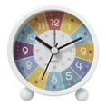 thumbnail image 1 of Hovilon Learning Clock for kids,Alarm Clock for Kids Learn to Tell Time with Colorful Dial,Silent Clock Movement,Battery Operated with Back-Light,for Kids,Teens and Nice Bedroom,Desk Decor, 1 of 6