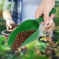 thumbnail image 1 of Hovilon Multi-Purpose Plastic Garden Shovel Scoop - Large Capacity Hand Trowel for Soil Digging, Planting, Pet Food Feeding, Cat Litter Cleaning, and Kitchen Grain Handling, Portable Tool (Green), 1 of 6
