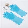 thumbnail image 1 of Hovilon Pet Grooming Gloves,Heat Resistant Cat Bathing Gloves with High-Density Teeth, Gentle Dog Bathing Shampoo Brush，Efficient Deshedding Glove for Dogs, Cats, Rabbits and Horses, 1 of 9