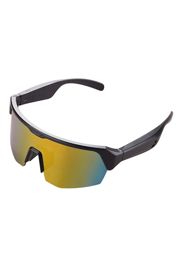 Polarized Bluetooth Sunglasses for Men & Women,Sport Smart Glasses,Built-in Mic & Open Ear Music Speakers,UV Protection Running Sunglasses,Baseball Sunglasses,Cycling Glasses