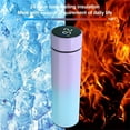thumbnail image 1 of Hovilon Smart Water Bottle Vacuum Flask,Travel Mug with Smart LCD Touch The Screen, Keep Hot Or Cold, Car Portable Travel Tea Coffee Vacuum Thermoses Cup,Vacuum insulation 17 OZ, 1 of 5