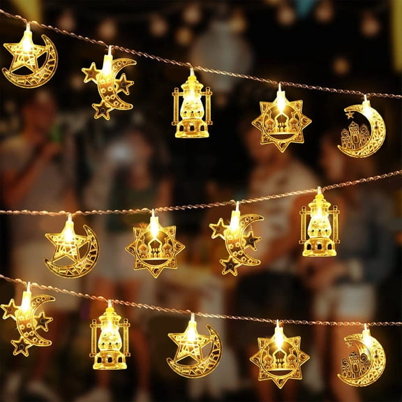 Hovilon Star String Lights,Battery Powered Multicolor Fairy Light 9.84 ft 20 LED Five-Pointed Star Twinkle Lights for Indoor Bedroom Tent Loft Bed Patio Party Wedding Christmas Decor