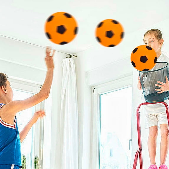 Hovilon The Silent Football,Foam Soccer Ball,Perfect for Practice and Backyard Play - Best for First-Time Play and Small Kids - 9.4 inches