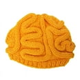 thumbnail image 1 of Hovilon Winter Knitted Crochet Brain Hat，Unique Christmas Funny Thinking Cap Men Women Beanie，Winter Essentials, 1 of 2