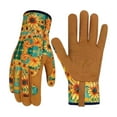thumbnail image 1 of Hovilon Women's Microfiber Leather Gardening Gloves - Thorn Proof Work Gloves with Breathable Back for Pruning, Planting, Weeding, and Rose Care, Durable Outdoor Garden Hand Protection (One Size), 1 of 5