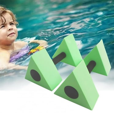 Hovmgk 1 Pair EVA Water Foam Floating Dumbbell Aquatic Exercise Dumbells Swimming Pool Water Barbells Hand Bar For Water Yoga Fitness Free Size Green