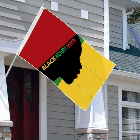 Hovmgk 3x5 Ft Month Flag, Colorfast Polyester Flag with Double Stitching, Durable Outdoor American Flag for Parades, Celebrations, Offices, Street Parties, Fade-Resistant, Easy to Hang