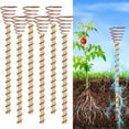 thumbnail image 1 of Hovmgk 6PC Electroculture Copper Garden Stakes, Low Voltage Copper Plant Supports for Healthy Vegetable, Herb & Flower Growth, Durable Garden Stakes for Natural Growth Boost, 1 of 6