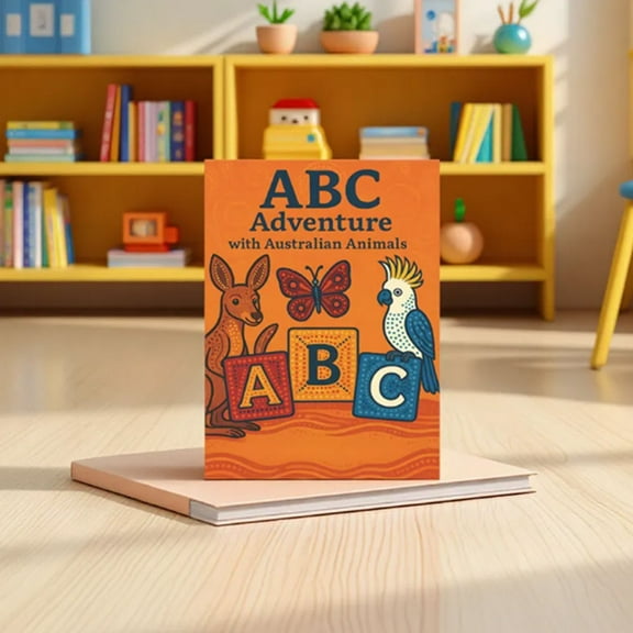 Hovmgk Adventures with Australian Animals, Educational Calendar Featuring Australian Wildlife Photography, Perfect for Kids and Animal Lovers, Learn ABCs and Explore Nature Each Month