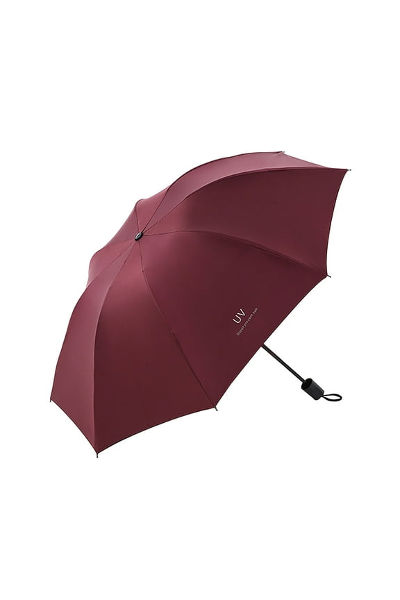 Automatic Three Fold Eight Umbrella, Reverse Folding Sun and Rain Protection Umbrella with Waterproof and UV Resistance, Compact Design with Inverted Closure for Men & Women
