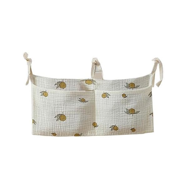 Hovmgk Baby Crib Hanging Bag, Bedside Storage Organizer, Easy to Install, Durable, Multi-pocket – Perfect for Nurseries, Baby Rooms, Great for Parents, Caregivers