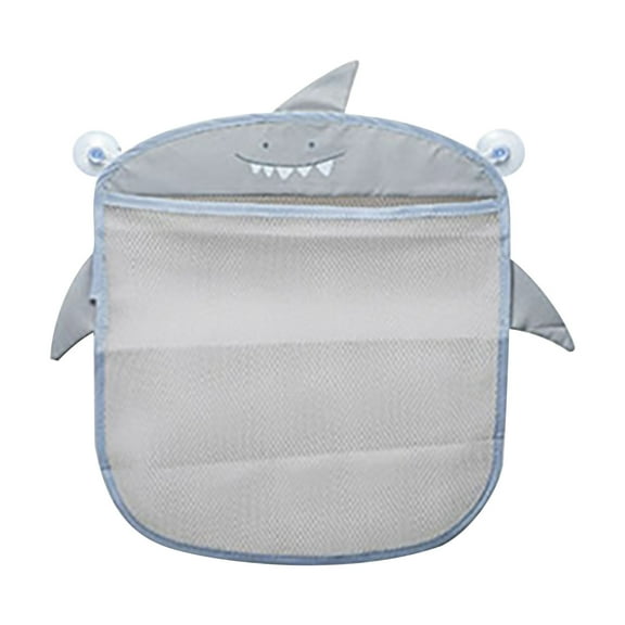Hovmgk Bath Toy Storage Bag 15.3×13.7 Inch, Kids' Mesh Pouch, Cute, Drainable, Suction-Cup – Perfect for Bathrooms, Playrooms, Great for Parents, Caregivers