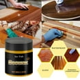 thumbnail image 1 of Hovmgk Beeswax Wood Polish 80g, Natural Wood Wax for Cleaning & Protecting Furniture, Water-Repellent, Enhances Wood Surface, Prevents Damage, Eco-Friendly, Non-Toxic, Residue-Free for Wood Care, 1 of 9