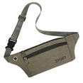 thumbnail image 1 of Hovmgk Canvas Waist Pack 12.5×4.3 Inch, Sports Fanny Bag, Lightweight, Multi-Way, Water-Resistant – Perfect for Workouts, Travels, Great for Athletes, Travelers, 1 of 2