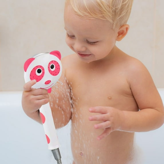 Hovmgk Children’s Bath Shower with Two Spray Modes, Colorful & Safe Shower Head for Kids, Ideal for Bathing and Hair Washing, Suitable for Boys and Girls, Easy Installation, ABS Material