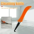 thumbnail image 1 of Hovmgk Crack Hook Knife for Tile Joint Cleaning & Grouting, V-Shaped Grooving Knife for Decontamination & Crack Removal, Ergonomic Handle, 45° Rotating Blade for Efficient Cleaning, 1 of 9
