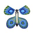 thumbnail image 1 of Hovmgk Creative Flying Butterflies Bookmark, Fun Stress-Relieving Toy, Interactive Office Stationery, Cute Plastic Design for Greeting Cards, Kids' Gifts & Book Accessories, Great for Invitations, 1 of 1