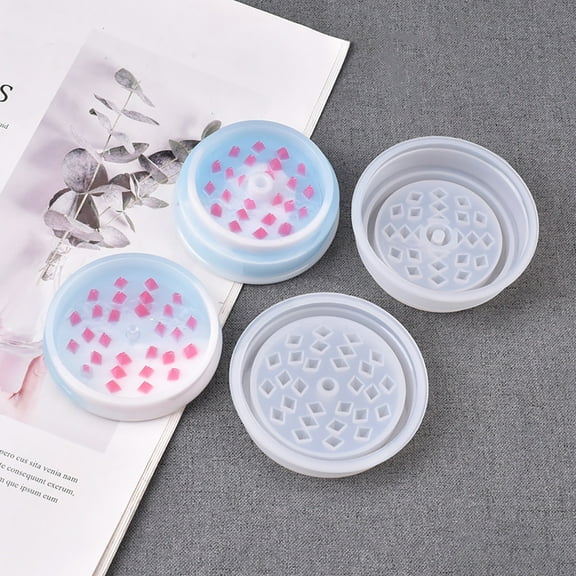 Hovmgk DIY Crystal Epoxy Baking Tool Shredder Box, Resin Ashtray Molds with 6x5.6in Molds for Crafting, Shredding and Resin Art, Small Crafting Tools for Epoxy Resin Projects