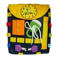 thumbnail image 1 of Hovmgk Early Childhood Education Busy Board Backpack, Sensory Learning Toy Backpack for Toddlers, Activity Backpack with Zippers, Buckles & Buttons,Ideal for Developing Motor Skills for 1-3 Year Olds, 1 of 6
