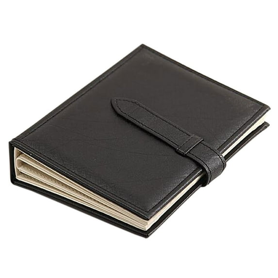 Hovmgk Earrings Storage Book, Jewelry Organizer for 42 Pairs of Earrings, Eco-Friendly Leather Display Case with Adjustable Buckle, Stylish Jewelry Storage Box, Practical Gift for Women & Girls