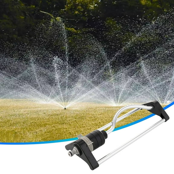 Hovmgk Garden Watering Sprinkler, Automatic Irrigation System for Vegetable & Flower Gardens, Adjustable Oscillating Sprinkler for Efficient Watering, Durable & Rust-Resistant Lawn Sprinkler Tool