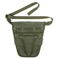 thumbnail image 1 of Hovmgk Gardening Tool Waist Bag, Hardware Pouch - Wear-Resistant Carpenter & Outdoor Tool Organizer, Gardening Tools Woodworking Accessories, Comfortable Tidy Storage for Gardeners, Carpenters, Green, 1 of 4