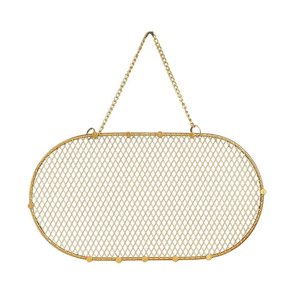 Hovmgk Gold Wall Hanger, Iron Art Wall Hook for Jewelry, Clothes & Hats Storage, Stylish Metal Wall Decoration, Organize Your Home with Decorative & Functional Hook Rack