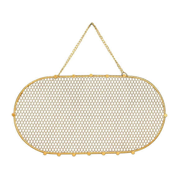 Hovmgk Gold Wall Hanger, Iron Art Wall Hook for Jewelry, Clothes & Hats Storage, Stylish Metal Wall Decoration, Organize Your Home with Decorative & Functional Hook Rack