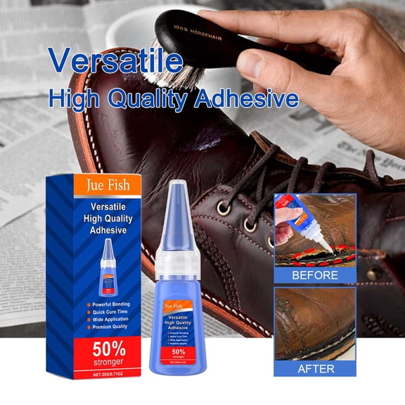 Hovmgk High Adhesive Super Glue 20ml, Fast-Drying Multi-Surface Bonding Adhesive for Ceramic, Glass, Metal, Wood, Plastic, Leather, and More, Strong and Durable Glue for Home Repairs and DIY Projects