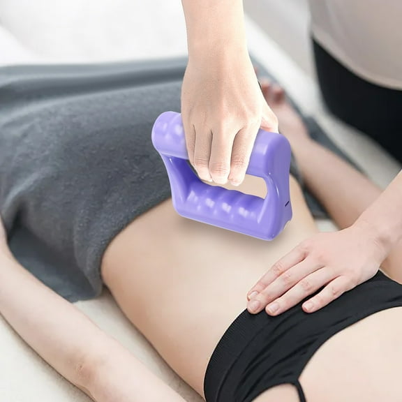 Hovmgk High-Frequency Vibration Muscle Massage Tool, Portable Pain Reliever for Fatigue, Adjustable 5 Speeds, Sports Recovery Body Massager with Hands-Free Belt for Convenient Use