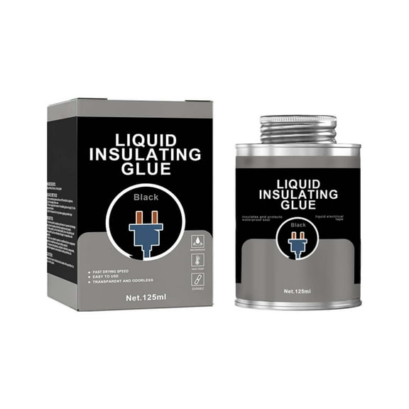 Hovmgk Insulating Adhesive Liquid, 125ml High-Performance Dielectric Sealant, High/Low Temperature Resistant for Electrical & Automotive Repairs, Easy Application for Quick Repairs